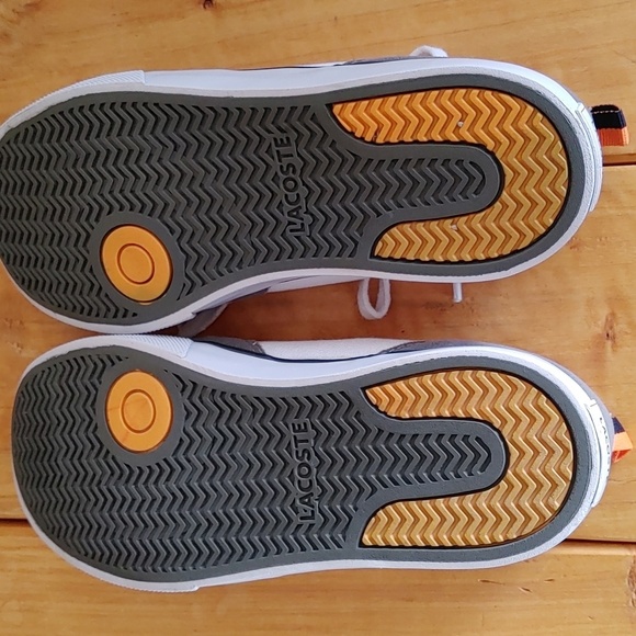 Boys Lacoste Hattori NDK Sneaker Youth Size 3 - Picture 8 of 10